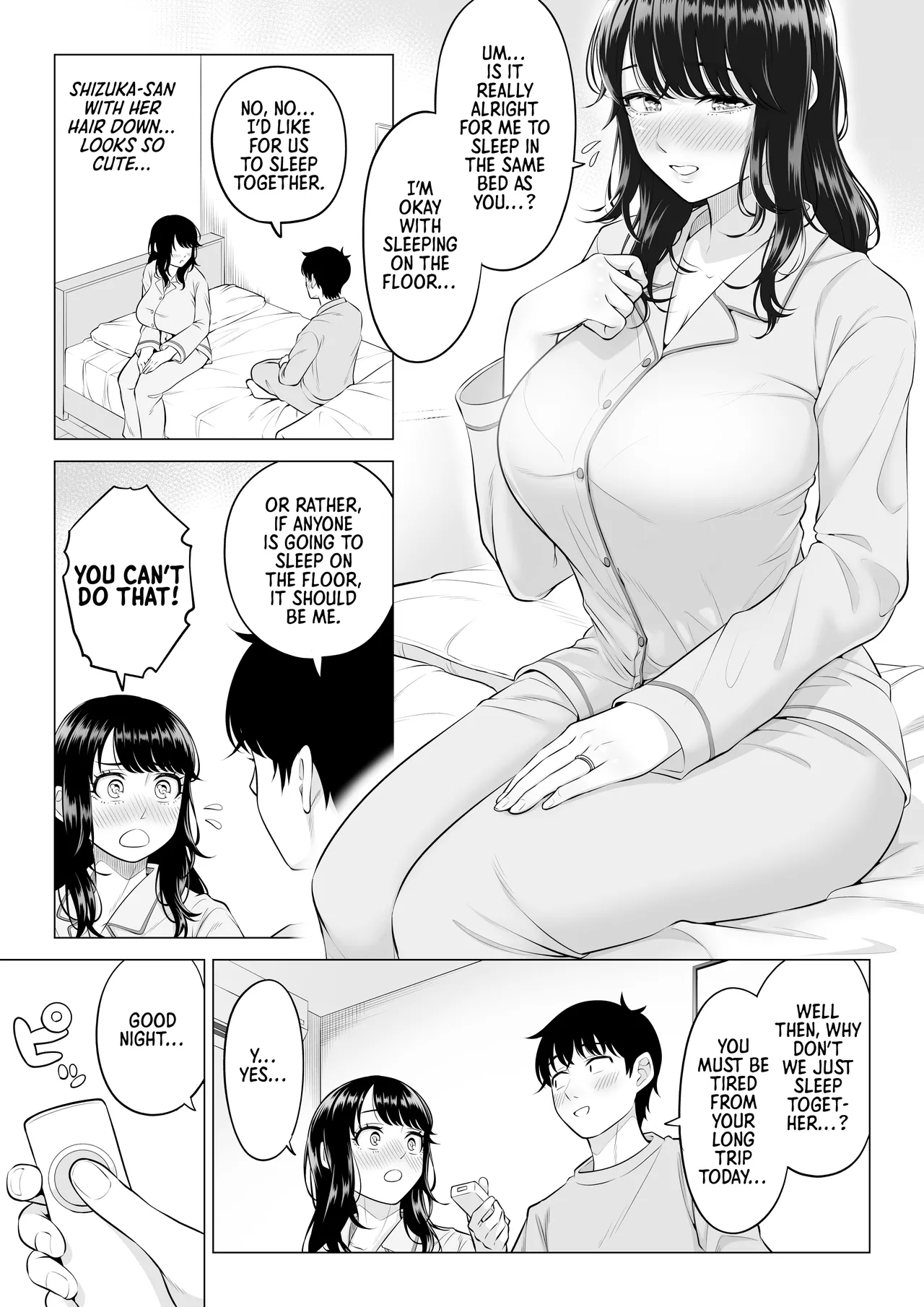 Hentai Manga Comic-Shizuka Tachibana, the Housewife Who Collects My Sperm Donations, Doesn't Know a Damn Thing!!-Chapter 2-37